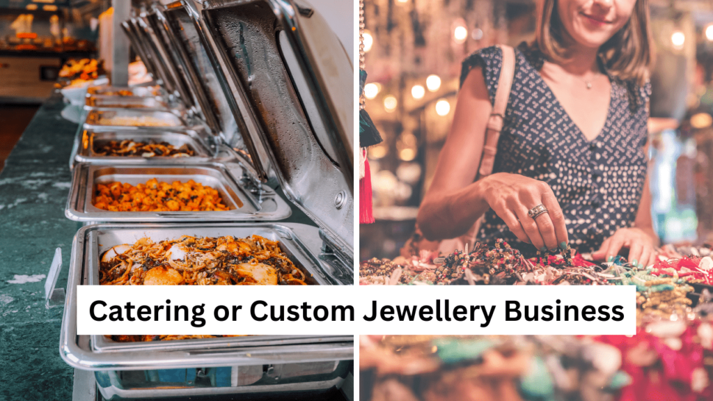 custom jewellery and catering service in hindi