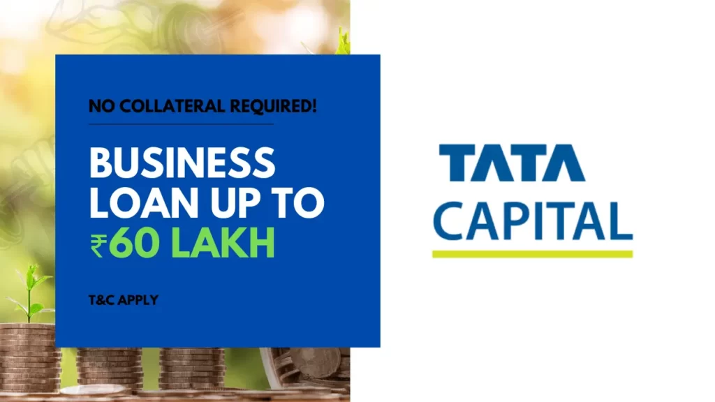 Tata capital business loan offer
