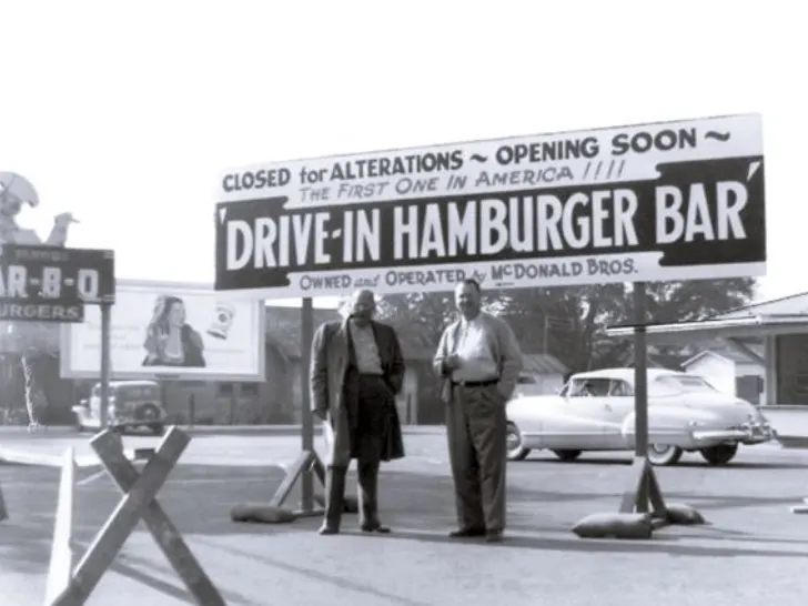 San Bernardino in California Mc Donald First Restaurant